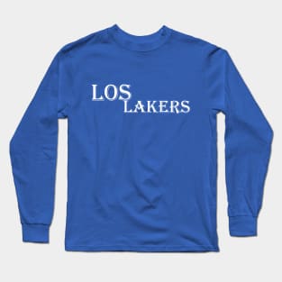 los lakers simple Long Sleeve T-Shirt